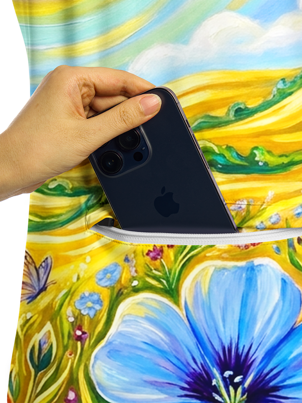 Orionride Vortex Sun Women's Long Sleeve Cycling Hoodie Shirt