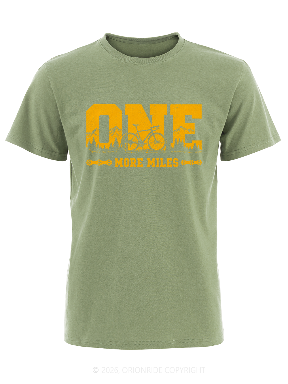 Orionride Letter Ride Short Sleeves Bike T-Shirt