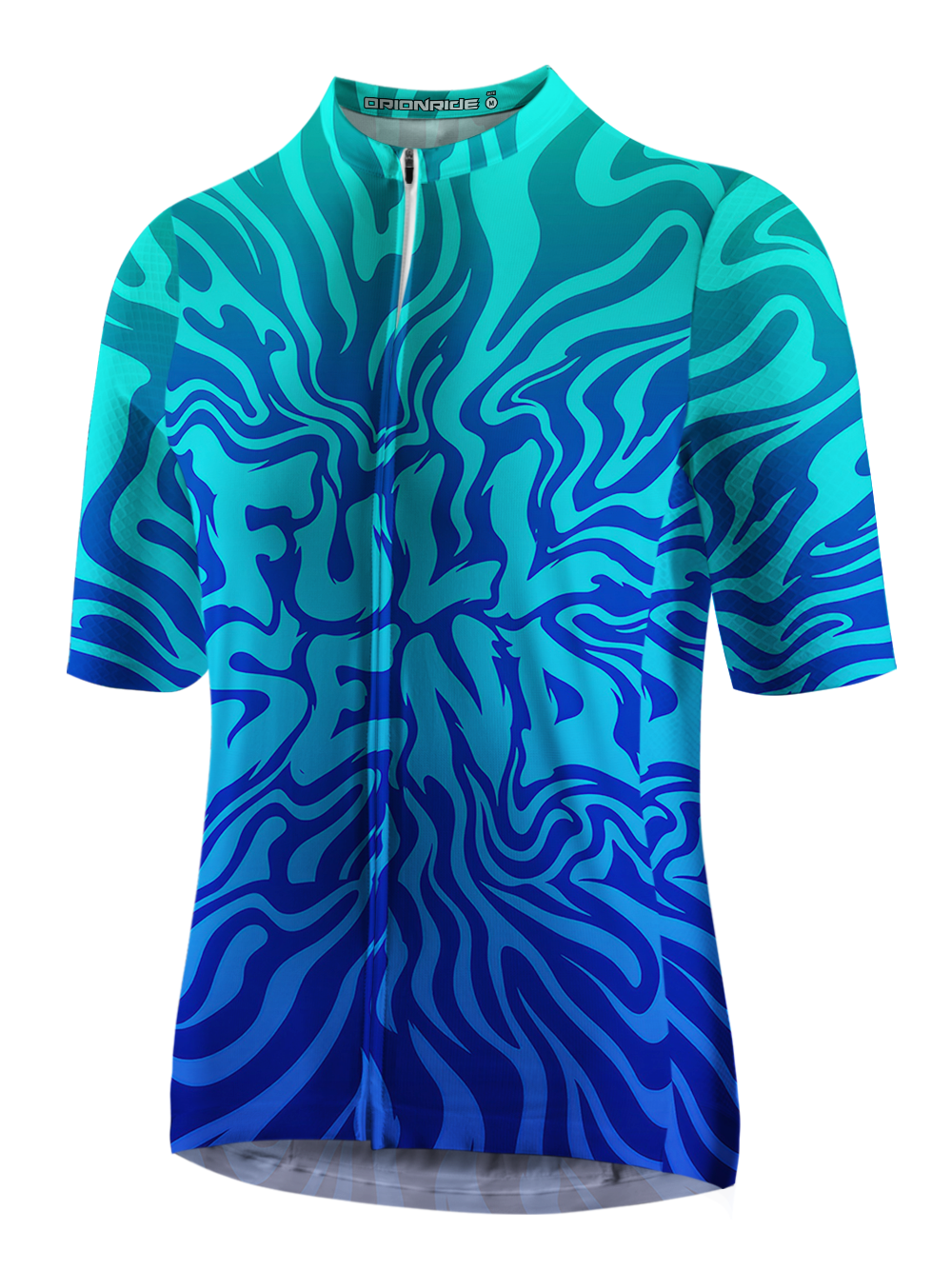 Orionride Liquid Psychedelia Short Sleeves Cycling Jersey