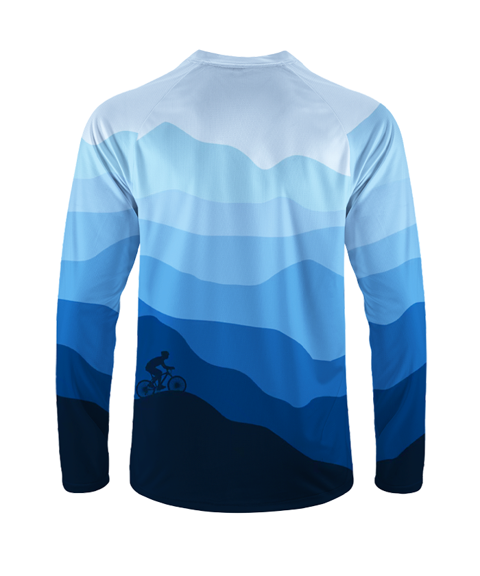 Orionride Free Sunset Long Sleeve Downhill Jersey