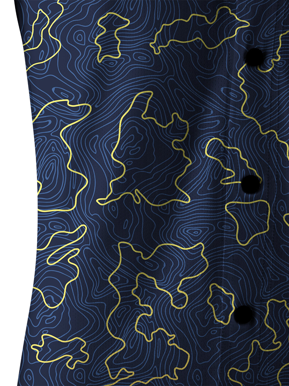 Orionride Contour Tiling Men's Stretchy Breathable Long Sleeve Gravel Shirt