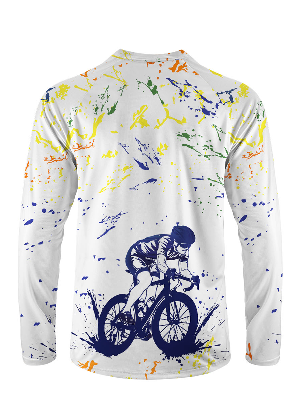 Orionride Ink Art Long Sleeve Downhill Jersey