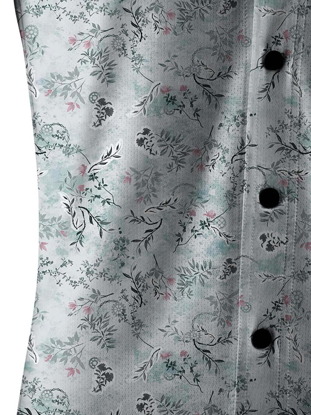 Orionride Whispering Leaves Men's Stretchy Breathable Long Sleeve Gravel Shirt