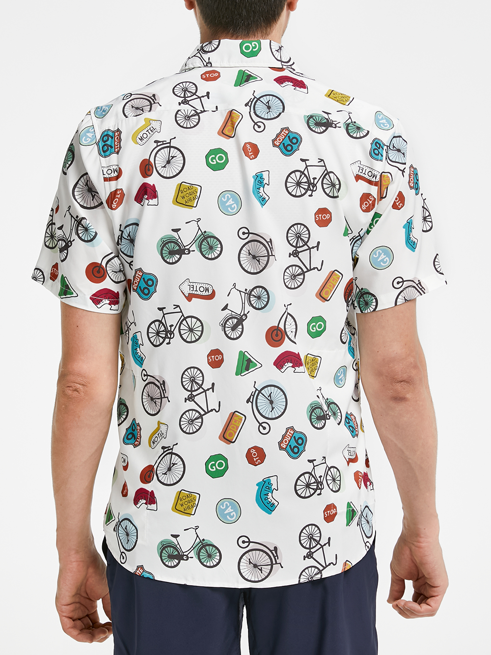 Orionride Go Ride A Bike Zipper Pockets Ultra Lightweight Short Sleeves Gravel Shirt