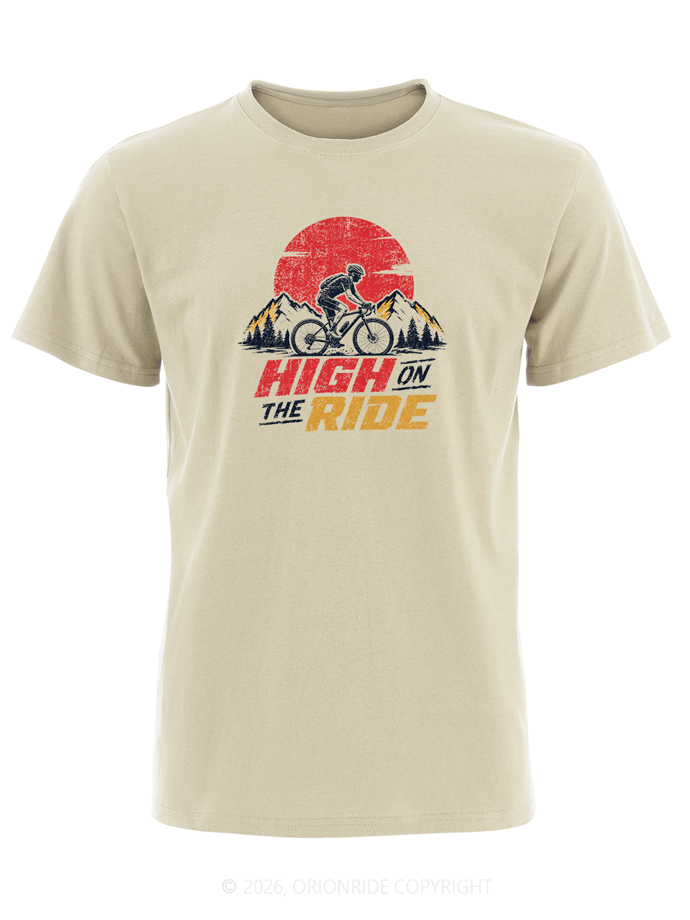 Orionride High On The Ride Short Sleeves Bike T-Shirt