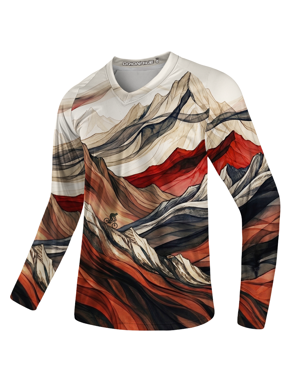Orionride Liquid Ridges Long Sleeve Downhill Jersey