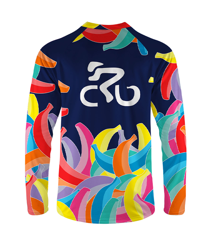 Orionride Champion Banana Long Sleeve Downhill Jersey