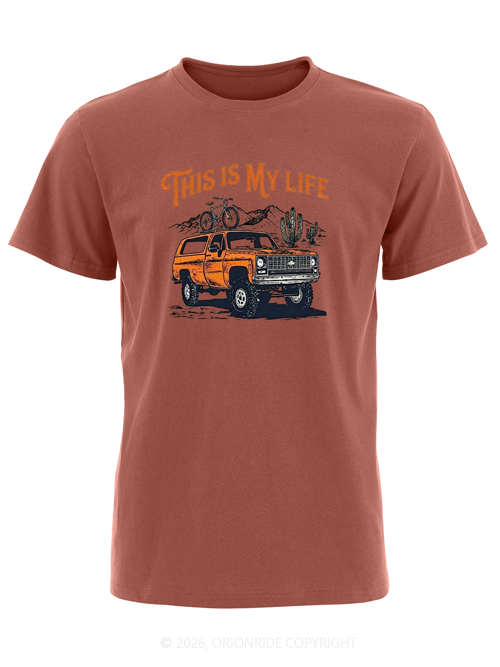 Orionride This Is My Life Short Sleeves Bike T-Shirt