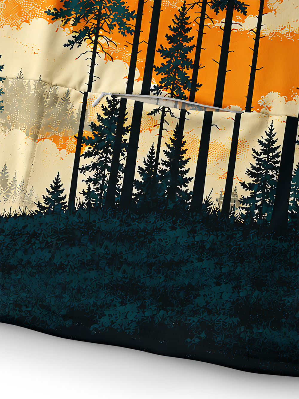 Orionride Sunset Solitude Long Sleeve Cycling Hoodie Shirt