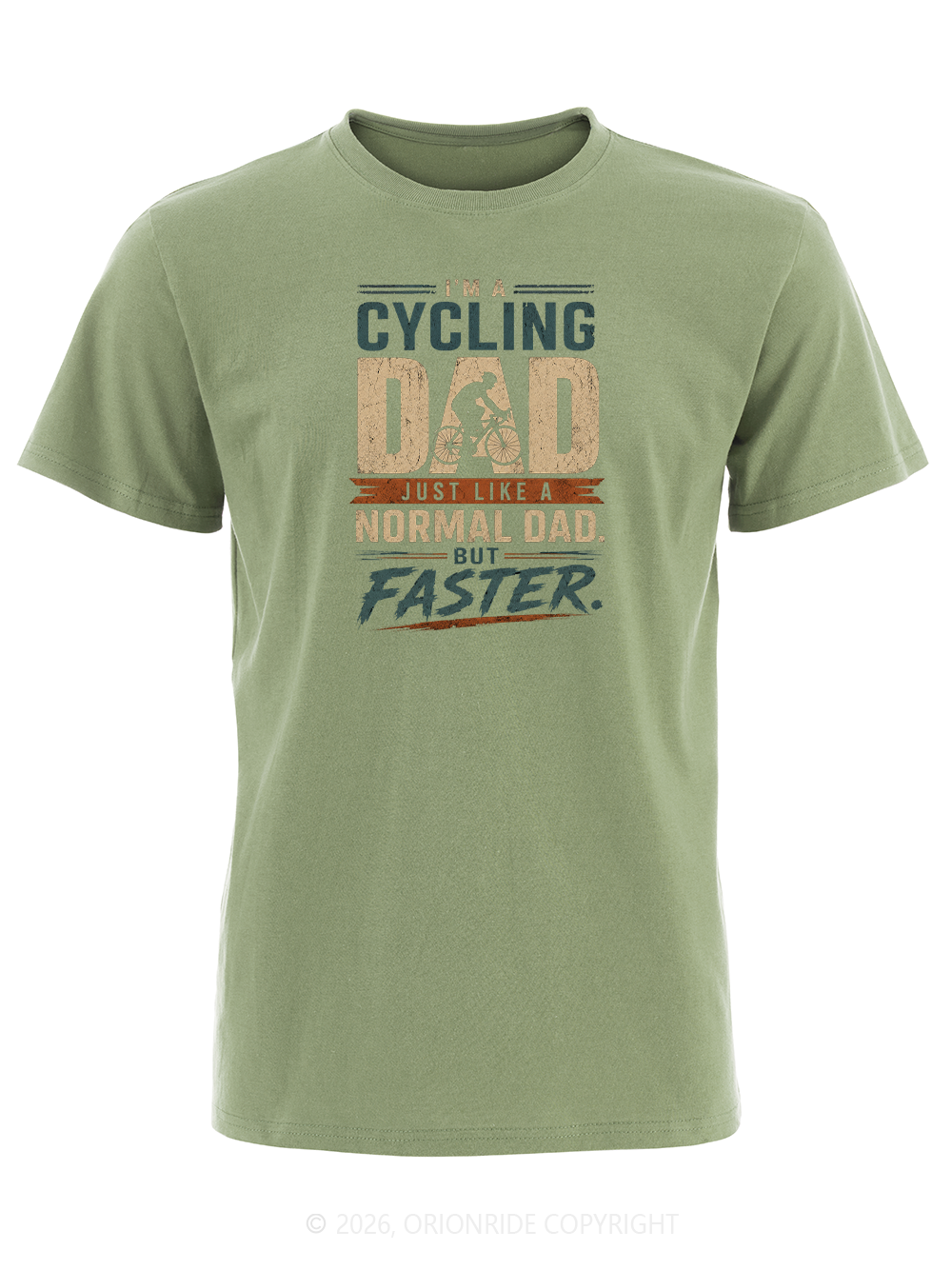 Orionride Cycling Dad Short Sleeves Bike T-Shirt