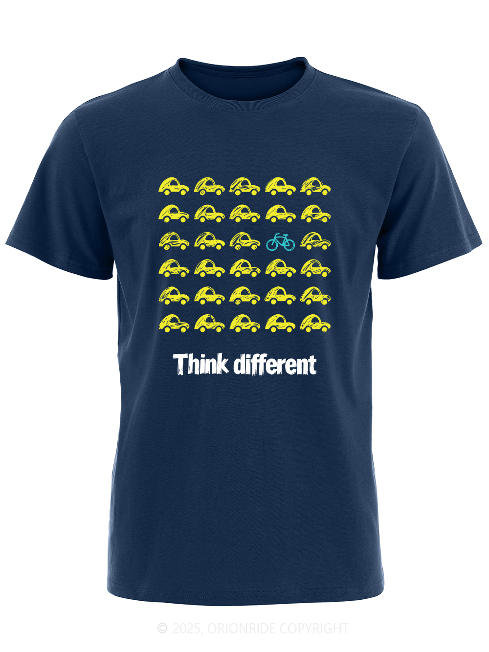 Orionride Think Different Short Sleeves Bike T-Shirt