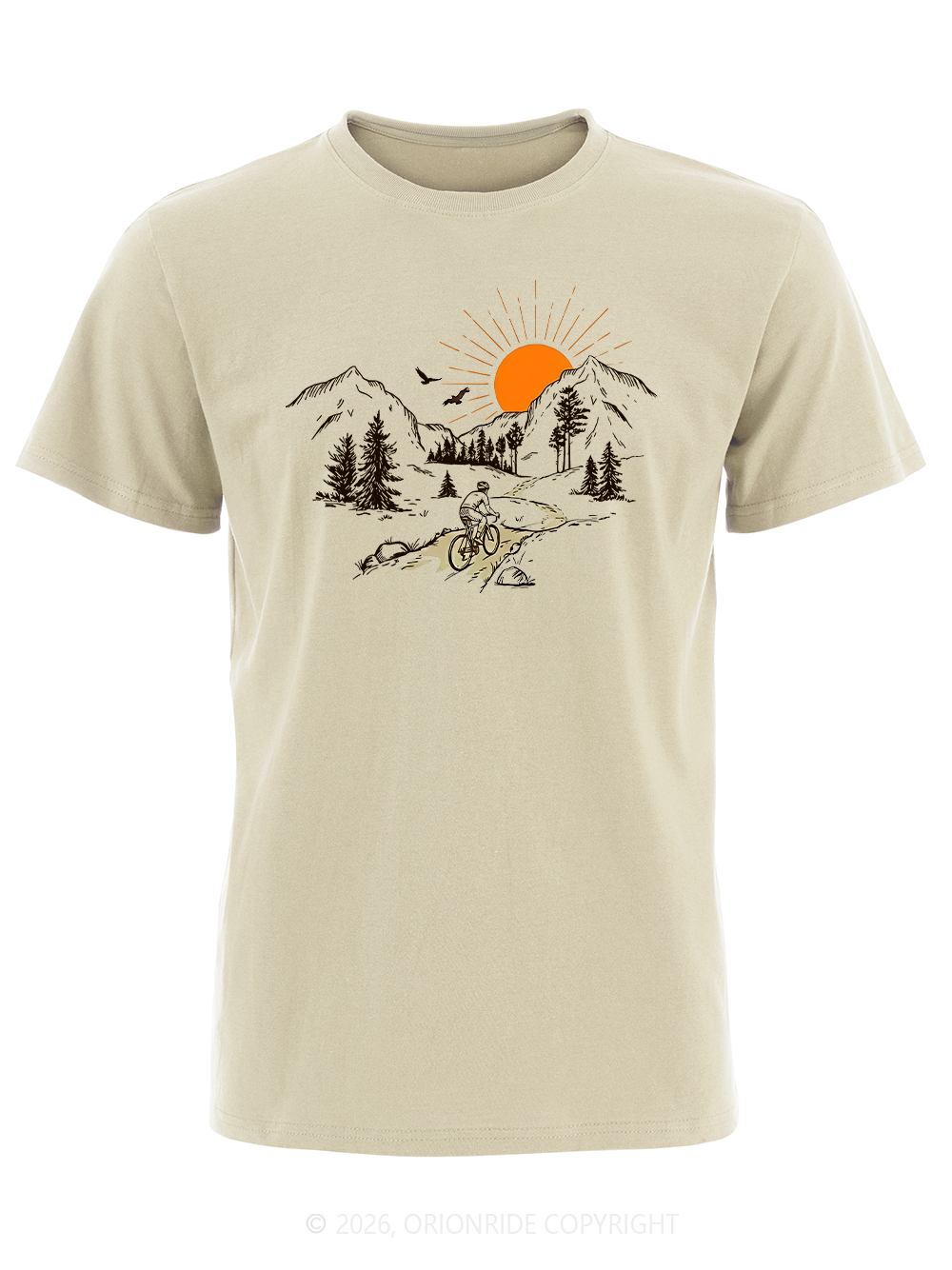 Orionride Mountain and Wilderness Trip Short Sleeves Bike T-Shirt