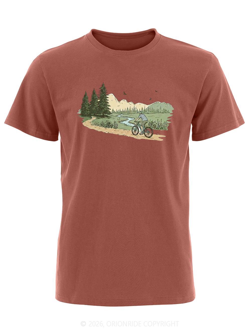Orionride Quiet Exploration Short Sleeves Bike T-Shirt