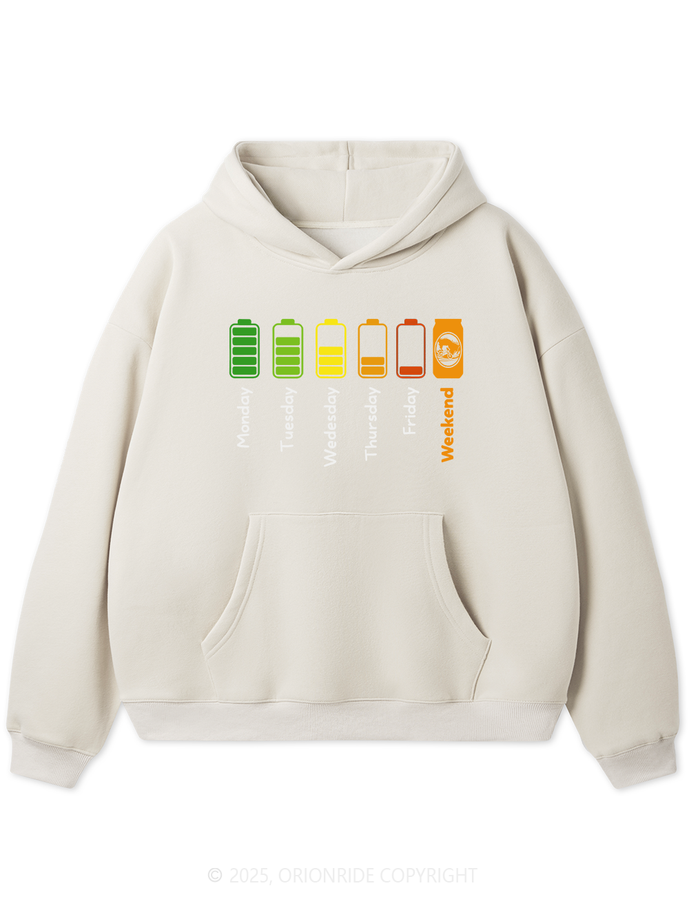 Orionride Fully Charged Fleece Hoodie