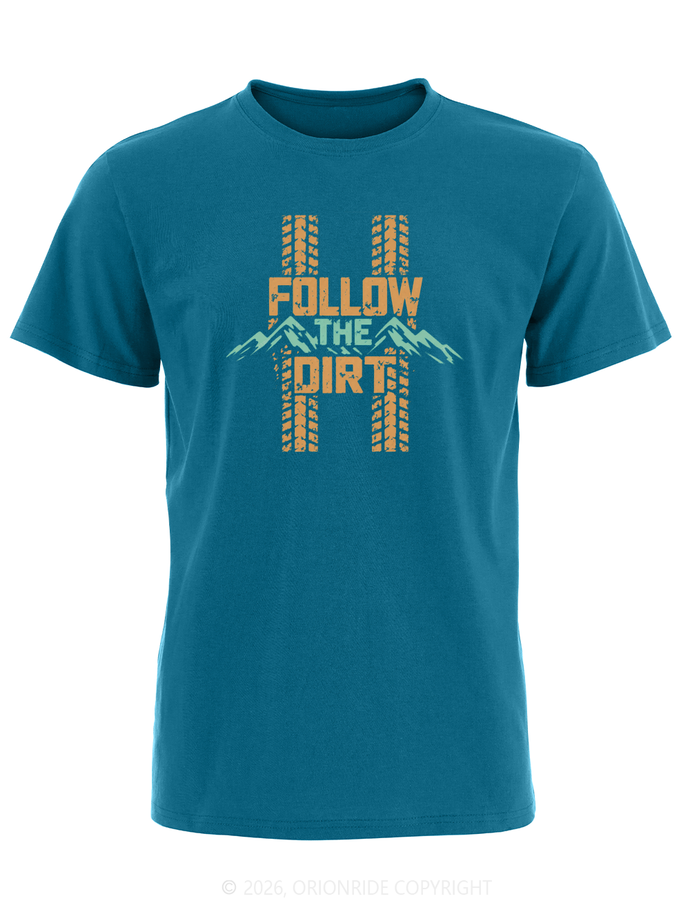 Orionride Follow The Dirt Short Sleeves Bike T-Shirt