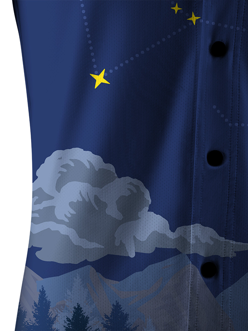 Orionride Cycling Under The Stars Men's Stretchy Breathable Long Sleeve Gravel Shirt