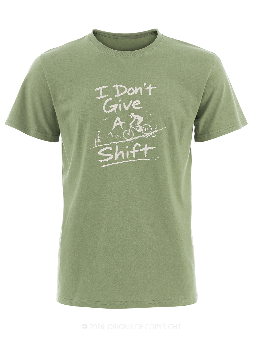 Orionride I Don't Give A Shift Short Sleeves Bike T-Shirt