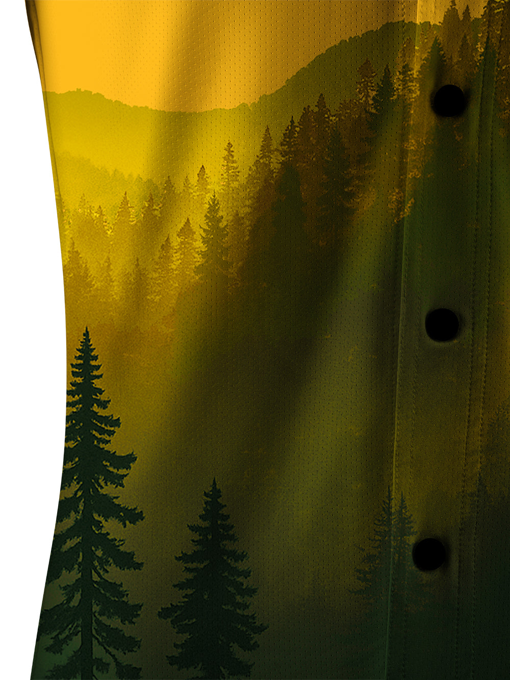 Orionride Noon Forest Men's Stretchy Breathable Long Sleeve Gravel Shirt