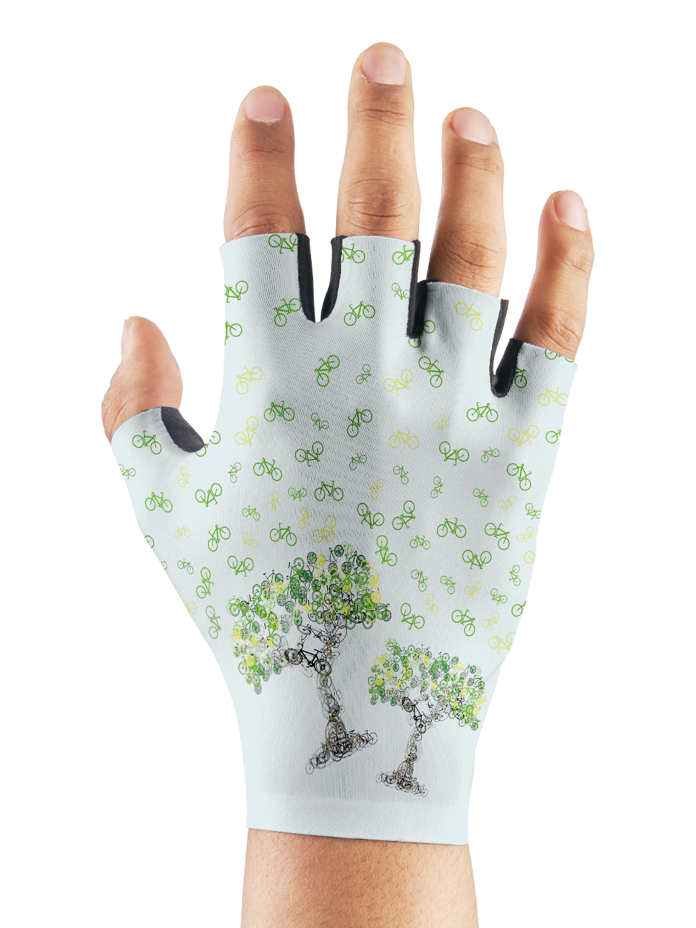 Orionride Bicycle Tree Art Cycling Gloves