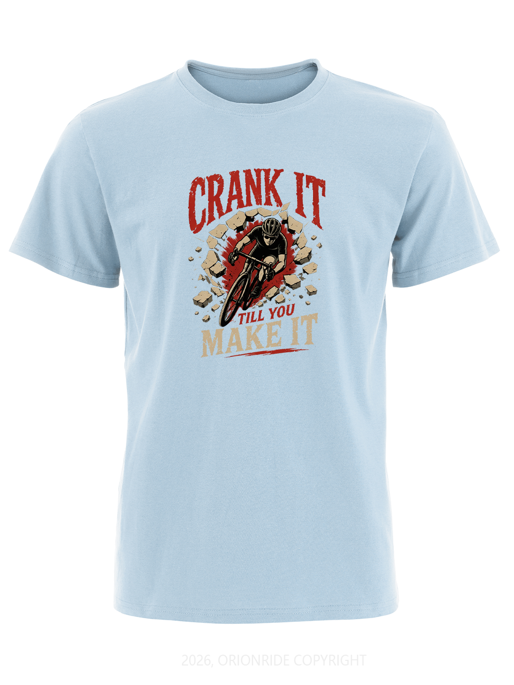 Orionride Crank It Short Sleeves Bike T-Shirt