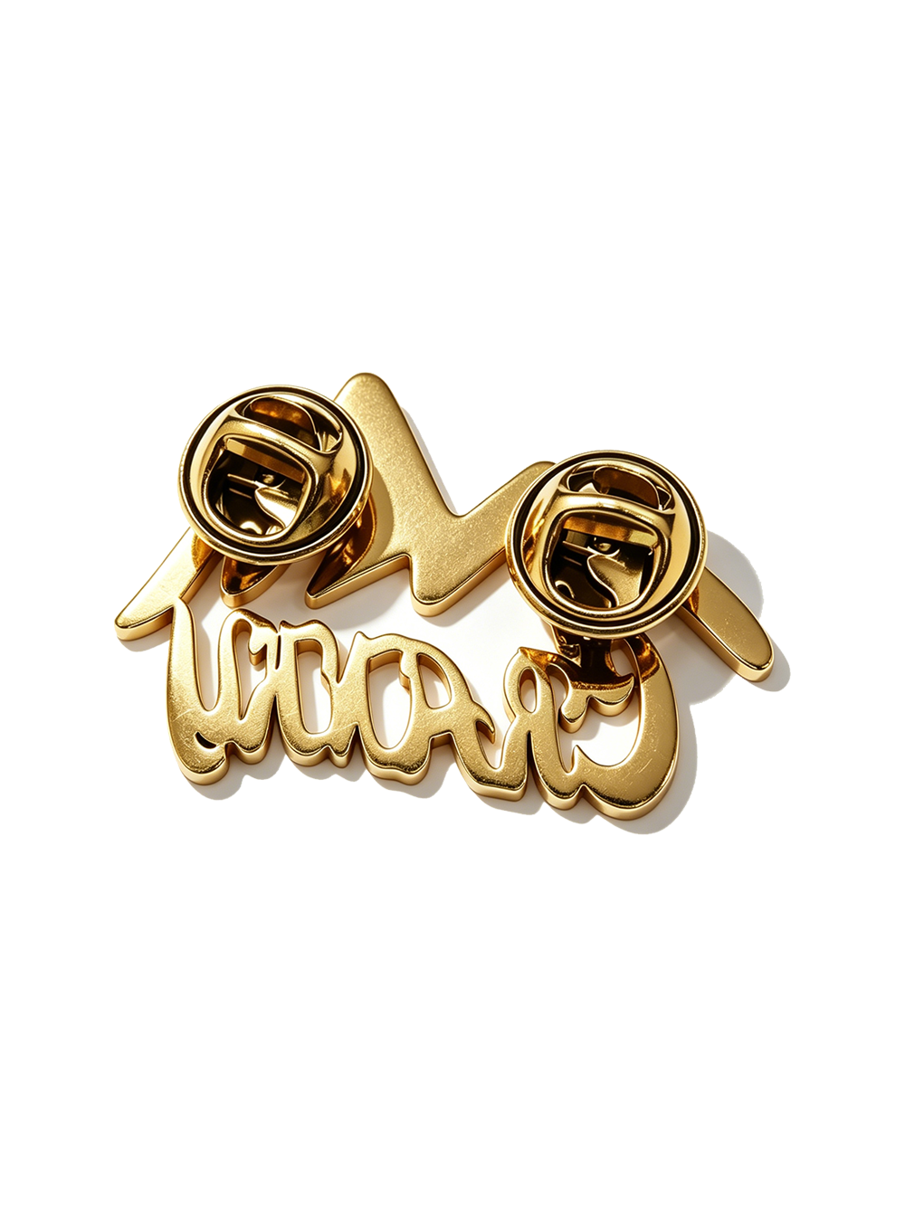 Orionride Stainless Steel Peak Brooch "Cranky"