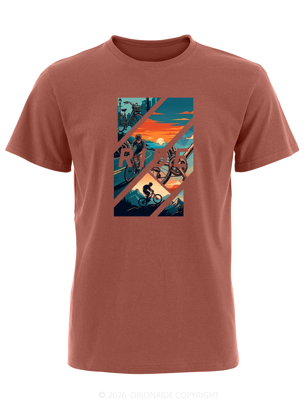 Orionride City Silhouette Short Sleeves Bike T-Shirt