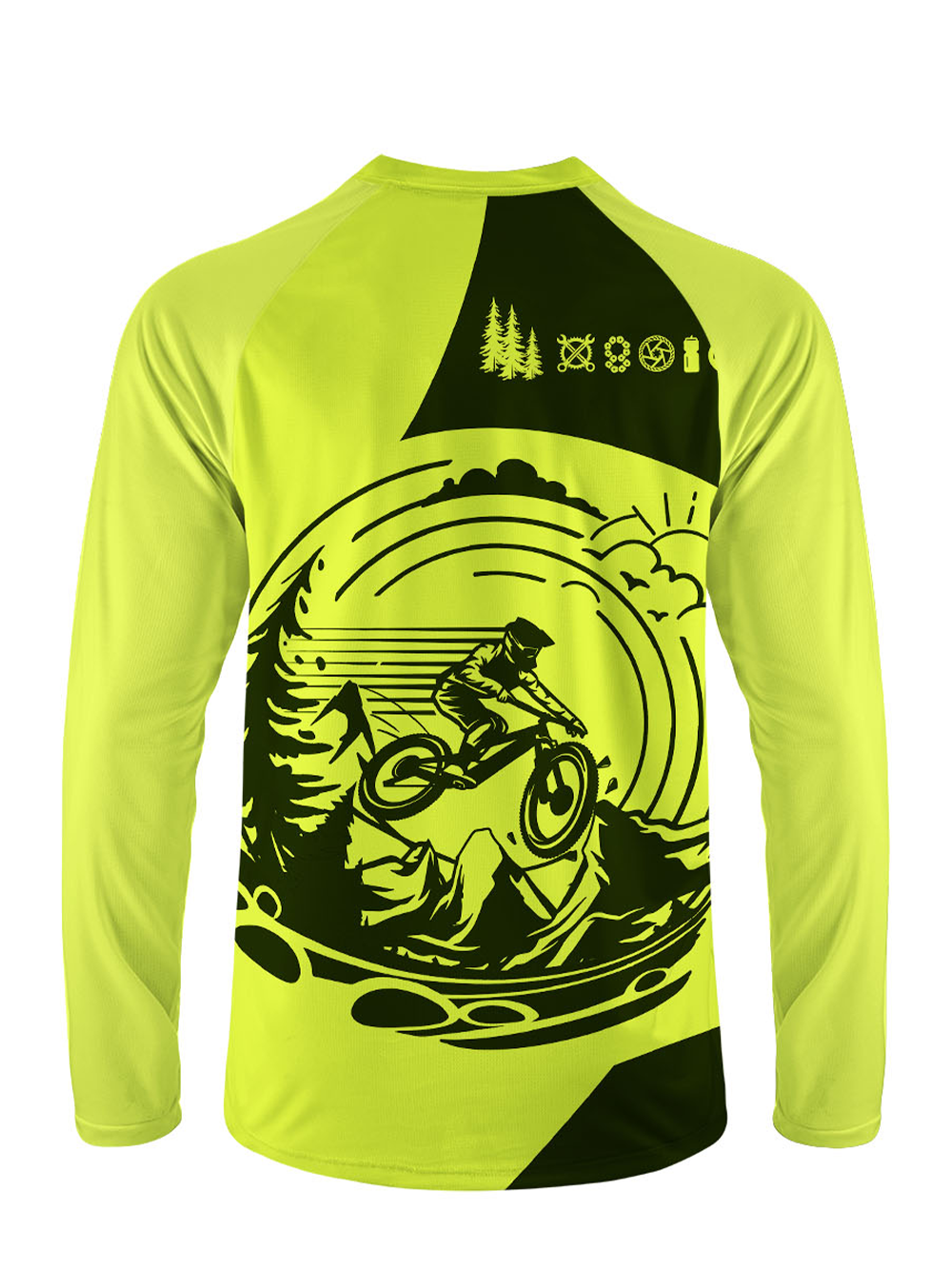 Orionride Adventurous Spirit Long Sleeve Downhill Jersey
