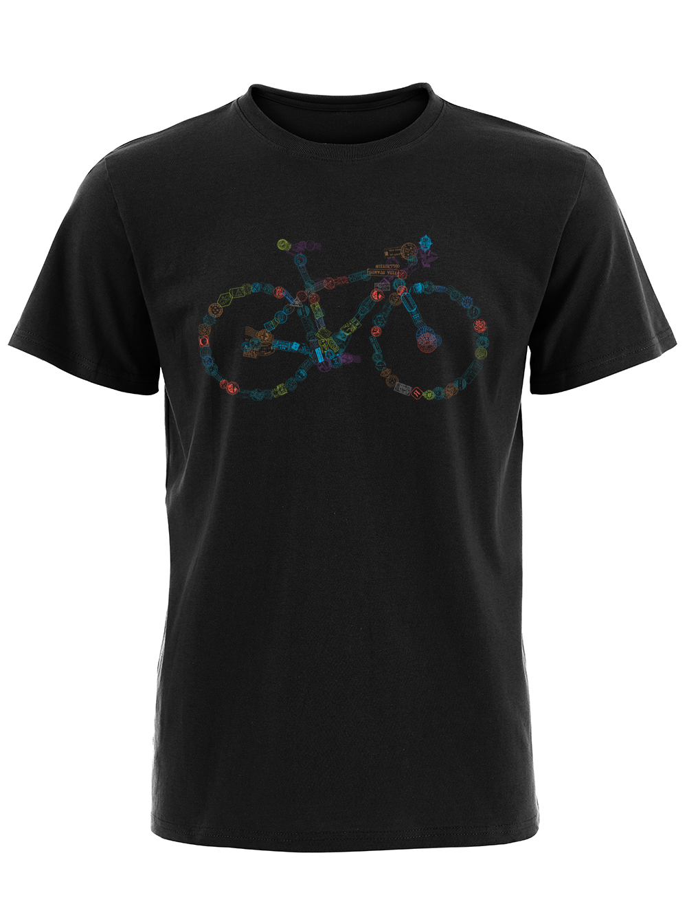 Orionride Stamp Bicycle Short Sleeves Bike T-Shirt