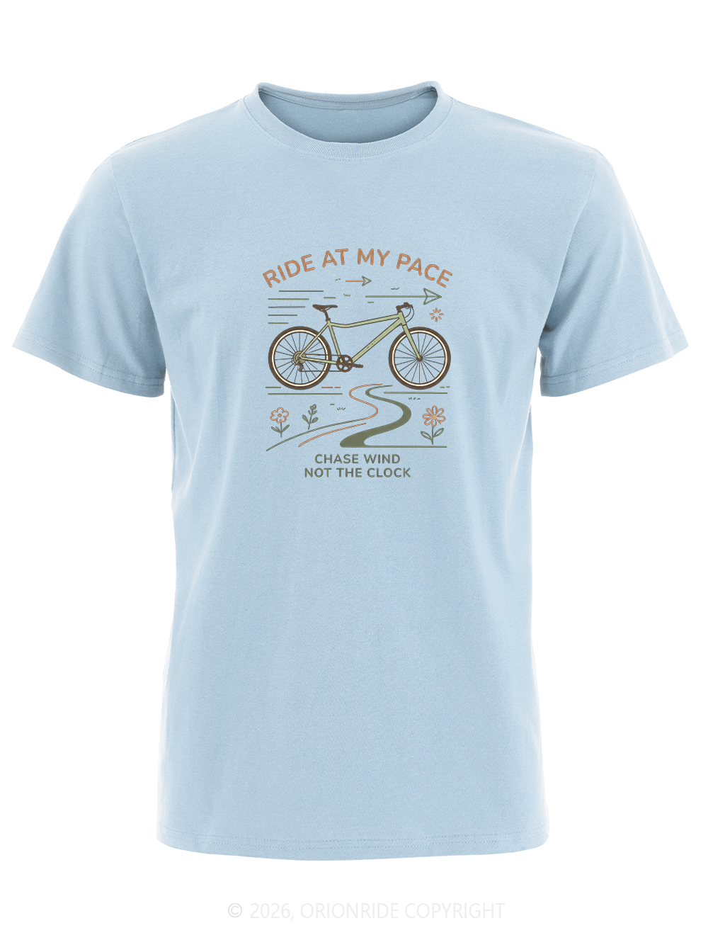 Orionride Wind Pace Ride Short Sleeves Bike T-Shirt