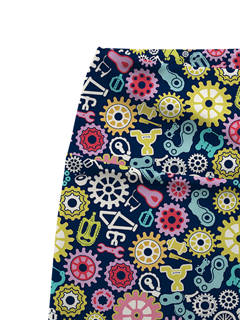 Orionride Colorful Gear Flower Women's Cycling Shorts