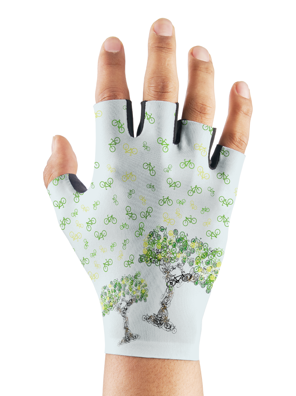 Orionride Bicycle Tree Art Cycling Gloves
