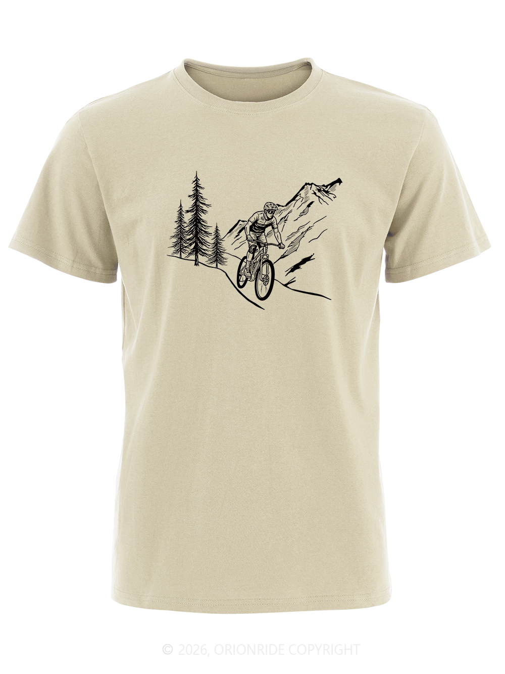 Orionride Beside The Pine Tree Short Sleeves Bike T-Shirt