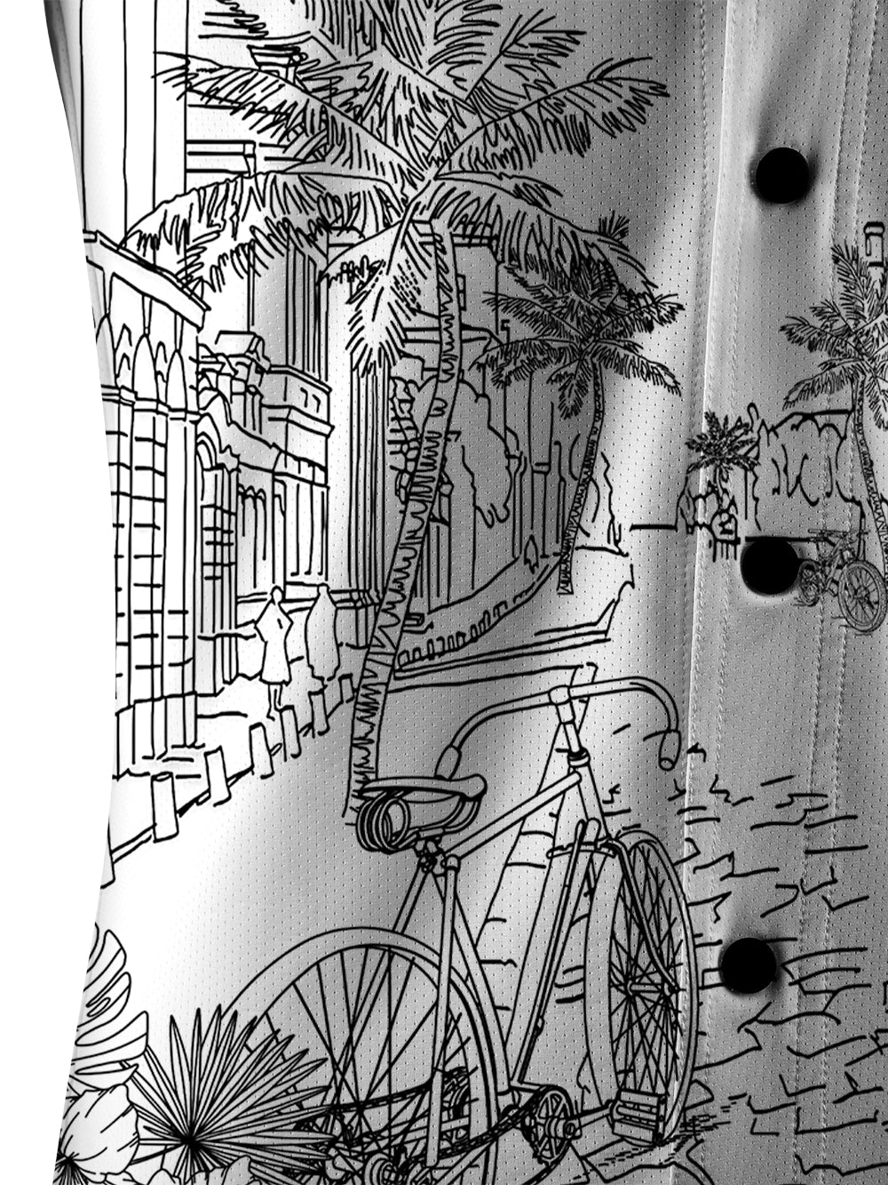 Orionride Bicycle Street Men's Stretchy Breathable Long Sleeve Gravel Shirt