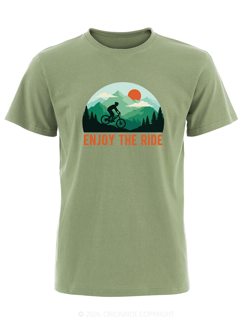 Orionride Enjoy The Ride Short Sleeves Bike T-Shirt