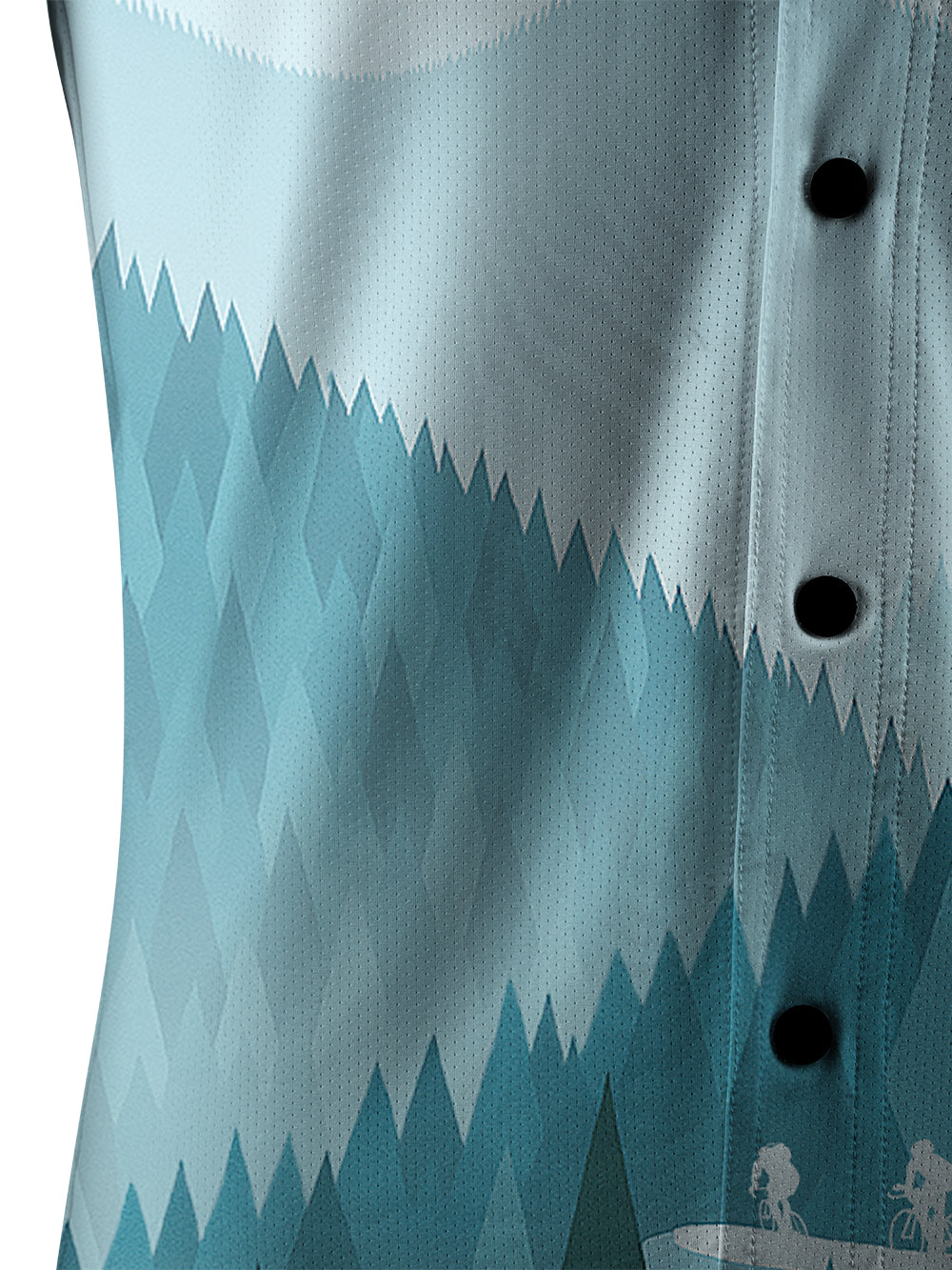 Orionride Through The Mountains Men's Stretchy Breathable Long Sleeve Gravel Shirt