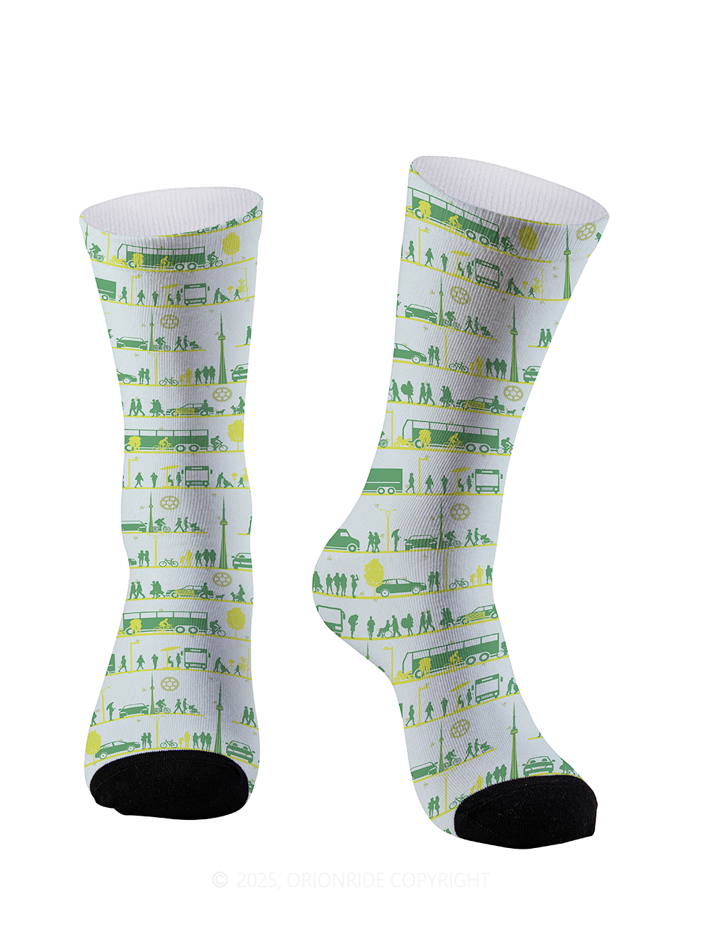Orionride Stroll Toronto Cycling Socks