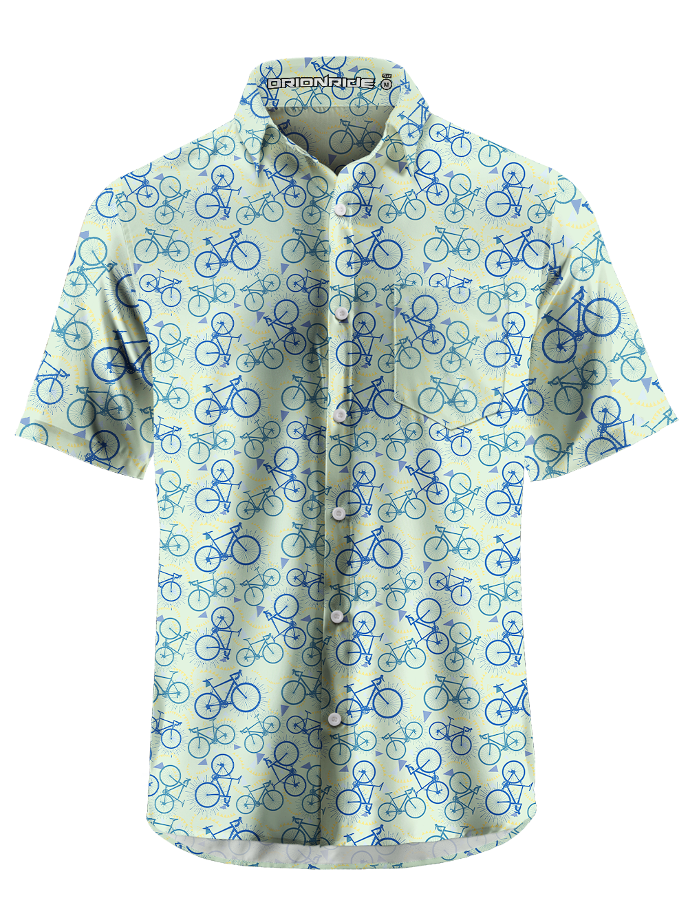 Orionride Bicycle Collection Zipper Pockets Ultra Lightweight Short Sleeves Gravel Shirt