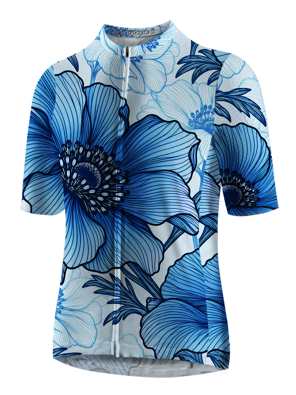 Orionride Ink-Bloomed Lines Short Sleeves Cycling Jersey
