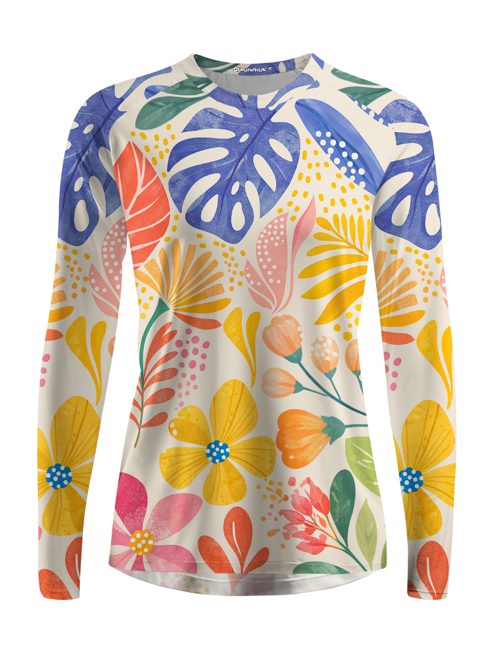 Orionride Sweet Garden Women's Quick Dry Downhill Jersey