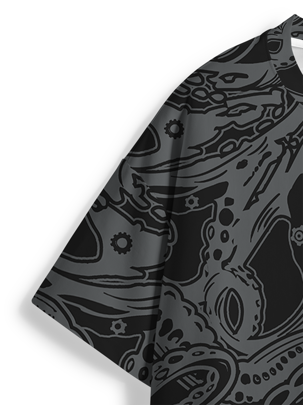 Orionride Octopus Tentacles Oversized All-Over Print T-Shirt