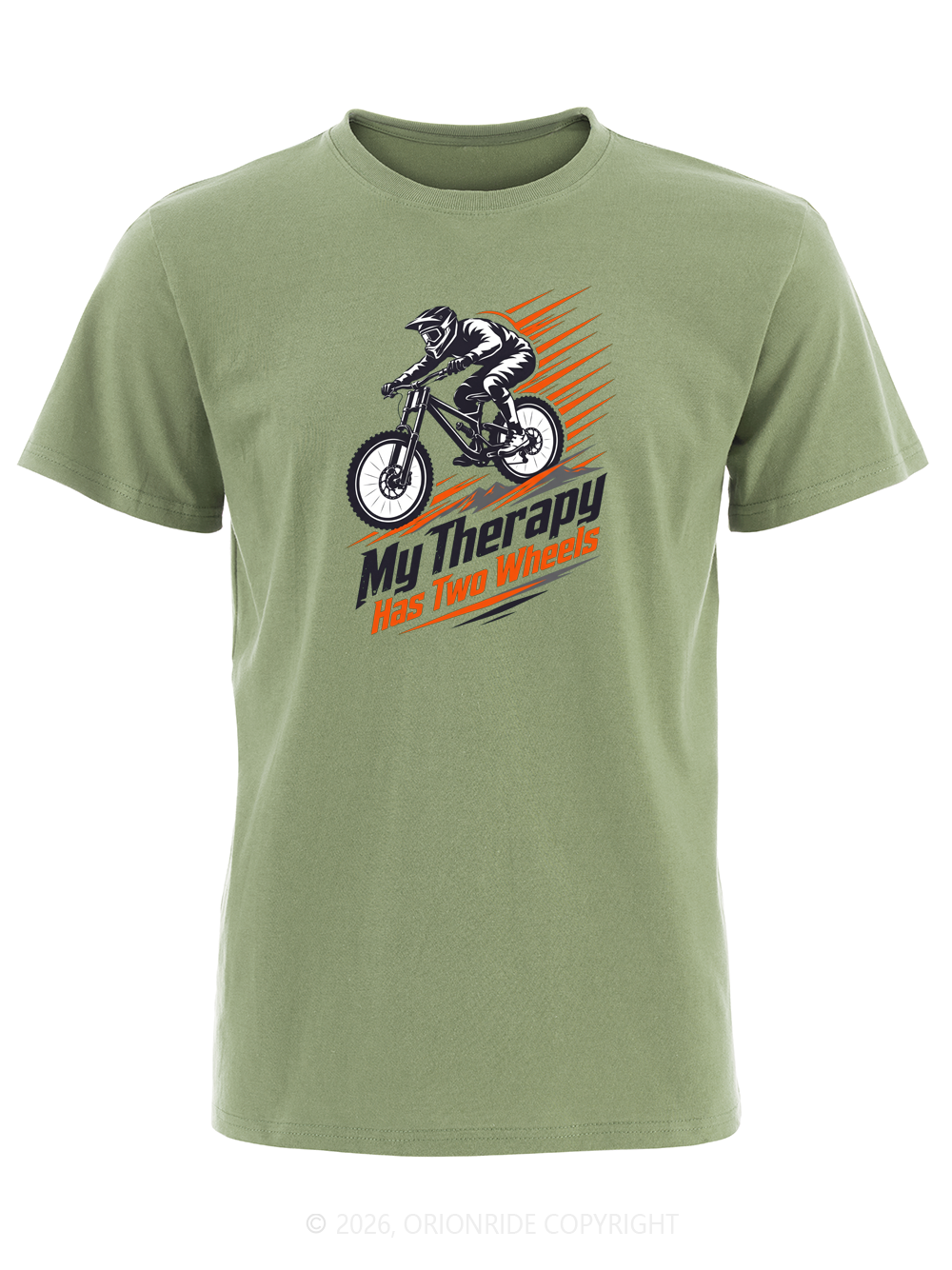 Orionride Two-Wheel Cure Short Sleeves Bike T-Shirt