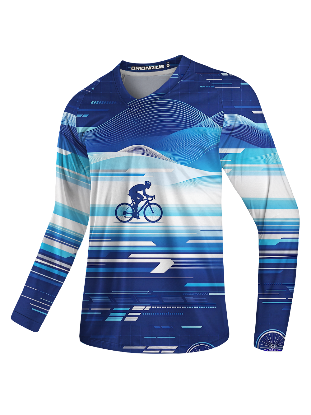 Orionride Road Rhythm Long Sleeve Downhill Jersey