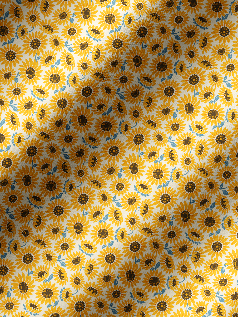 Orionride Sunflower Field Long Sleeve Cycling Hoodie Shirt