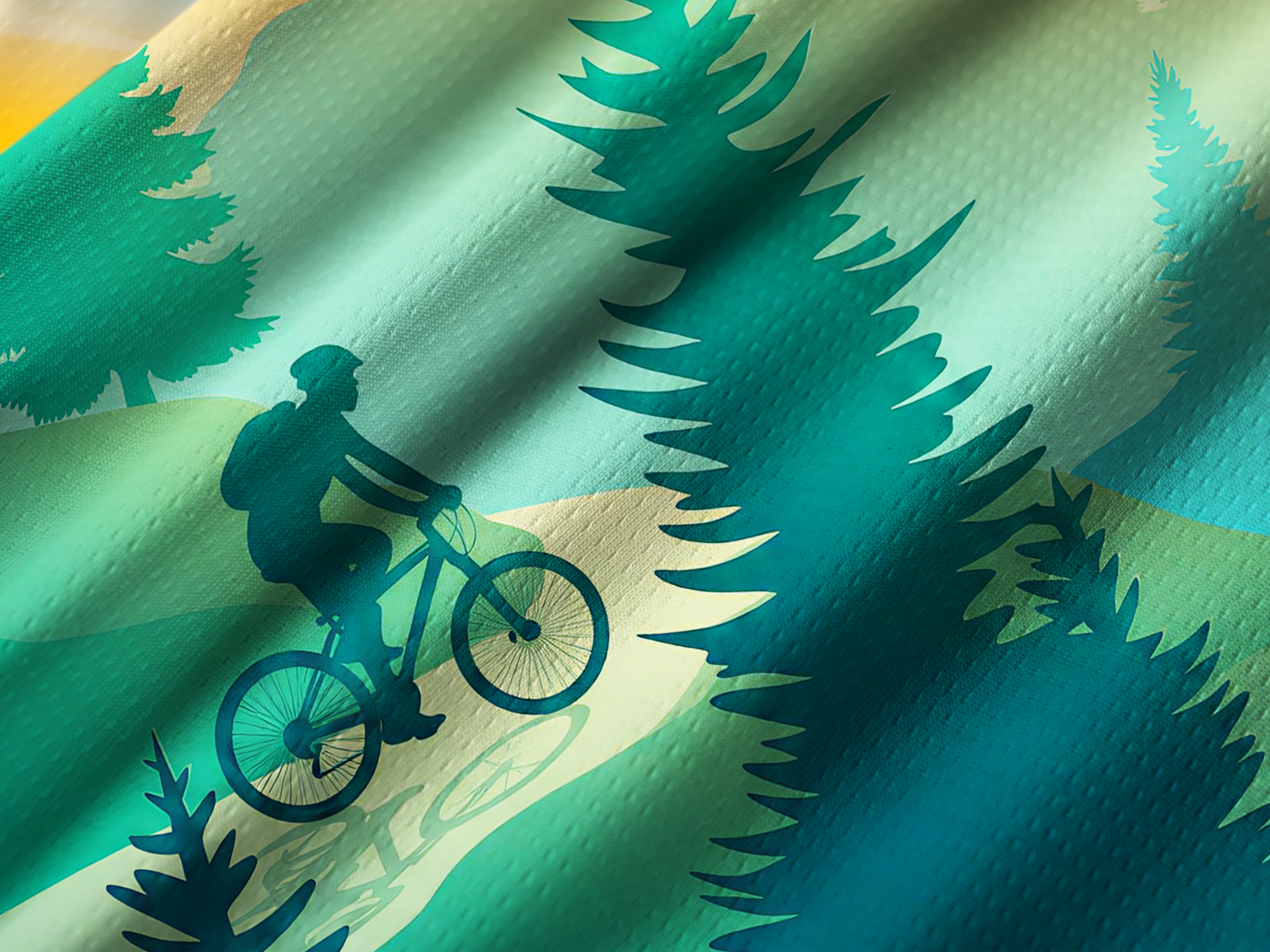 Orionride Horizon Gradient Majesty Long Sleeve Downhill Jersey