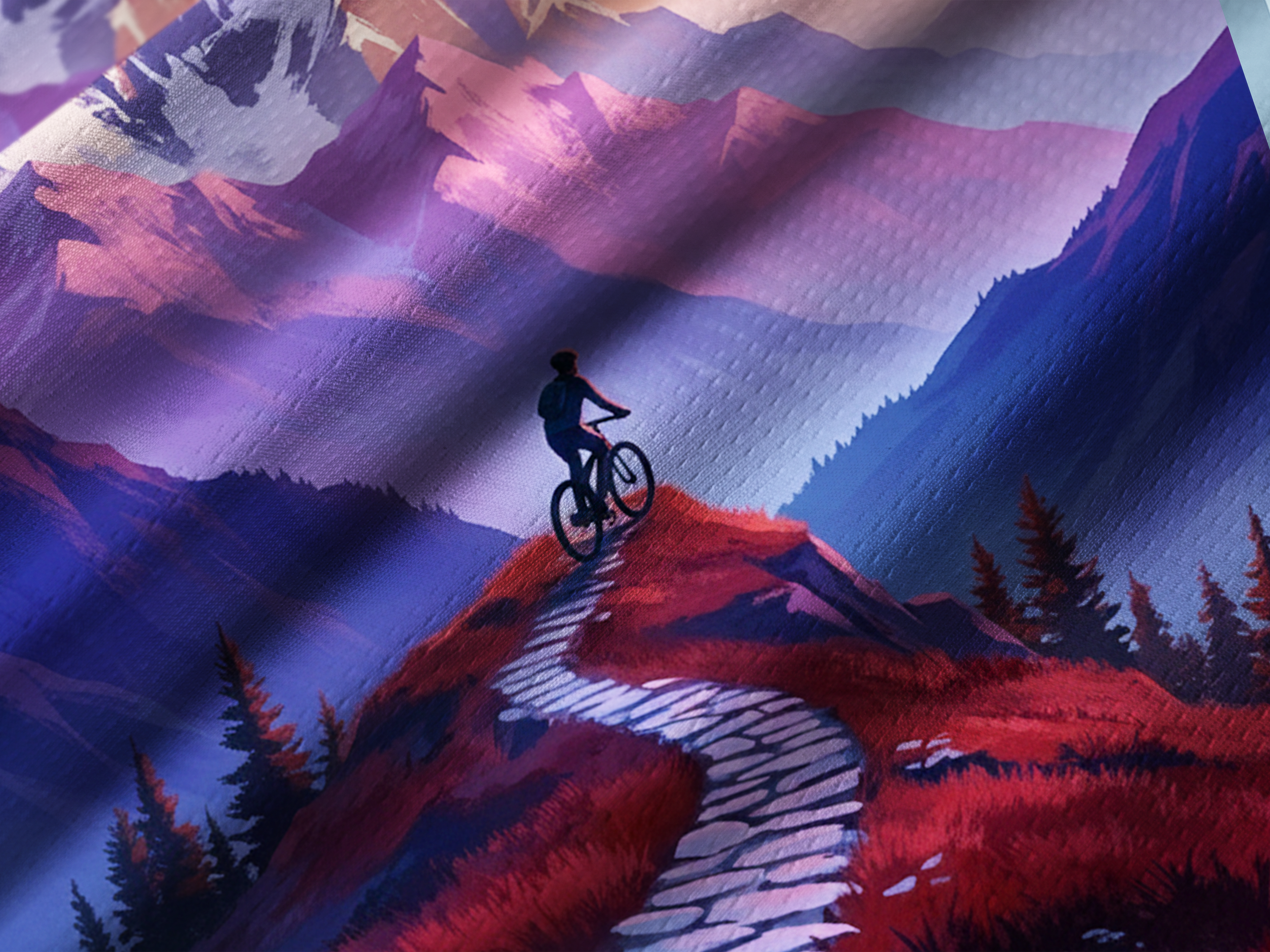 Orionride Sunset Peak Ride Long Sleeve Downhill Jersey