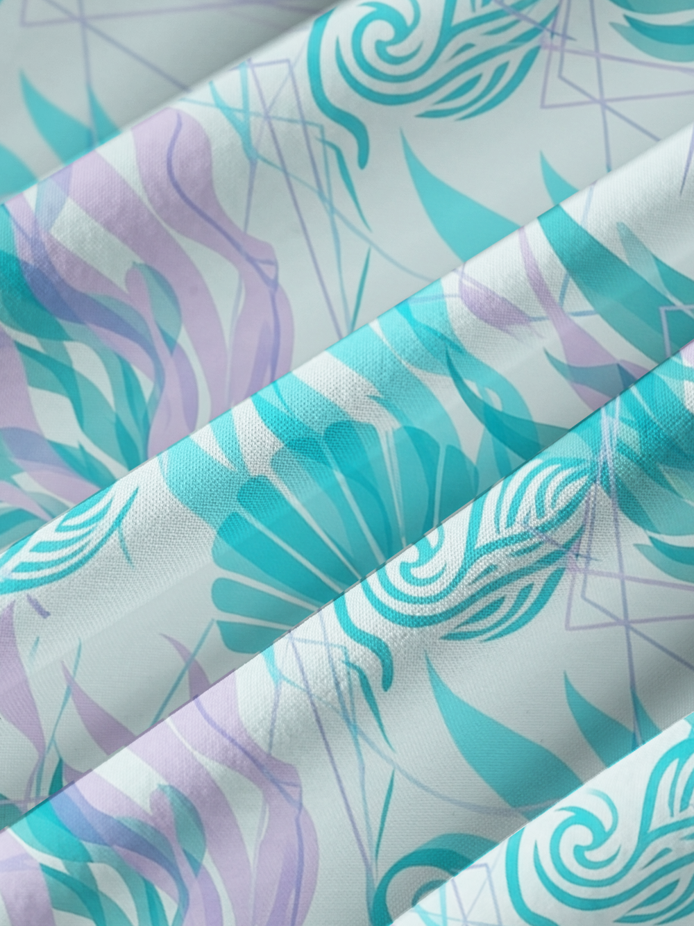 Orionride Underwater Seagrass Zipper Pockets Ultra Lightweight Short Sleeves Women's Gravel Shirt