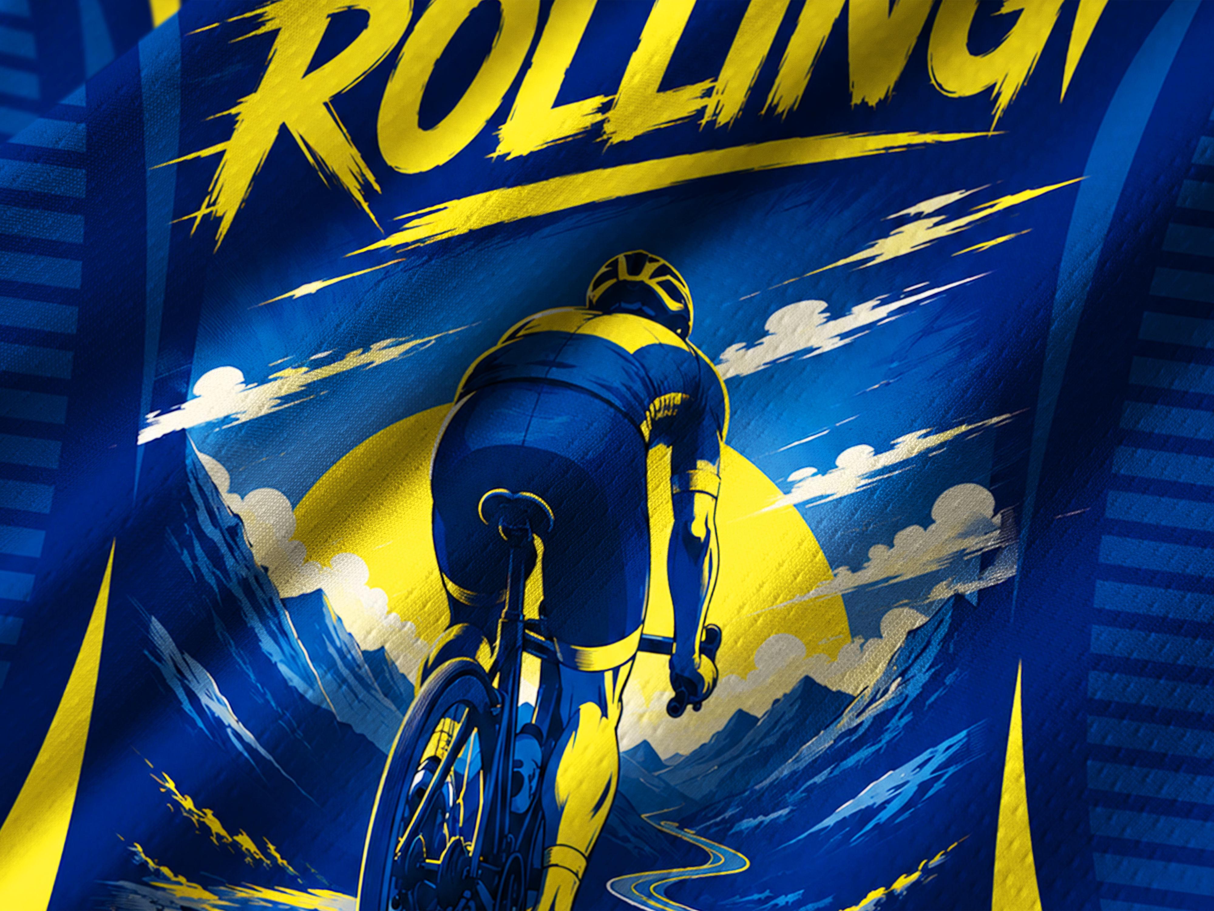 Orionride Keep Rolling Long Sleeve Downhill Jersey