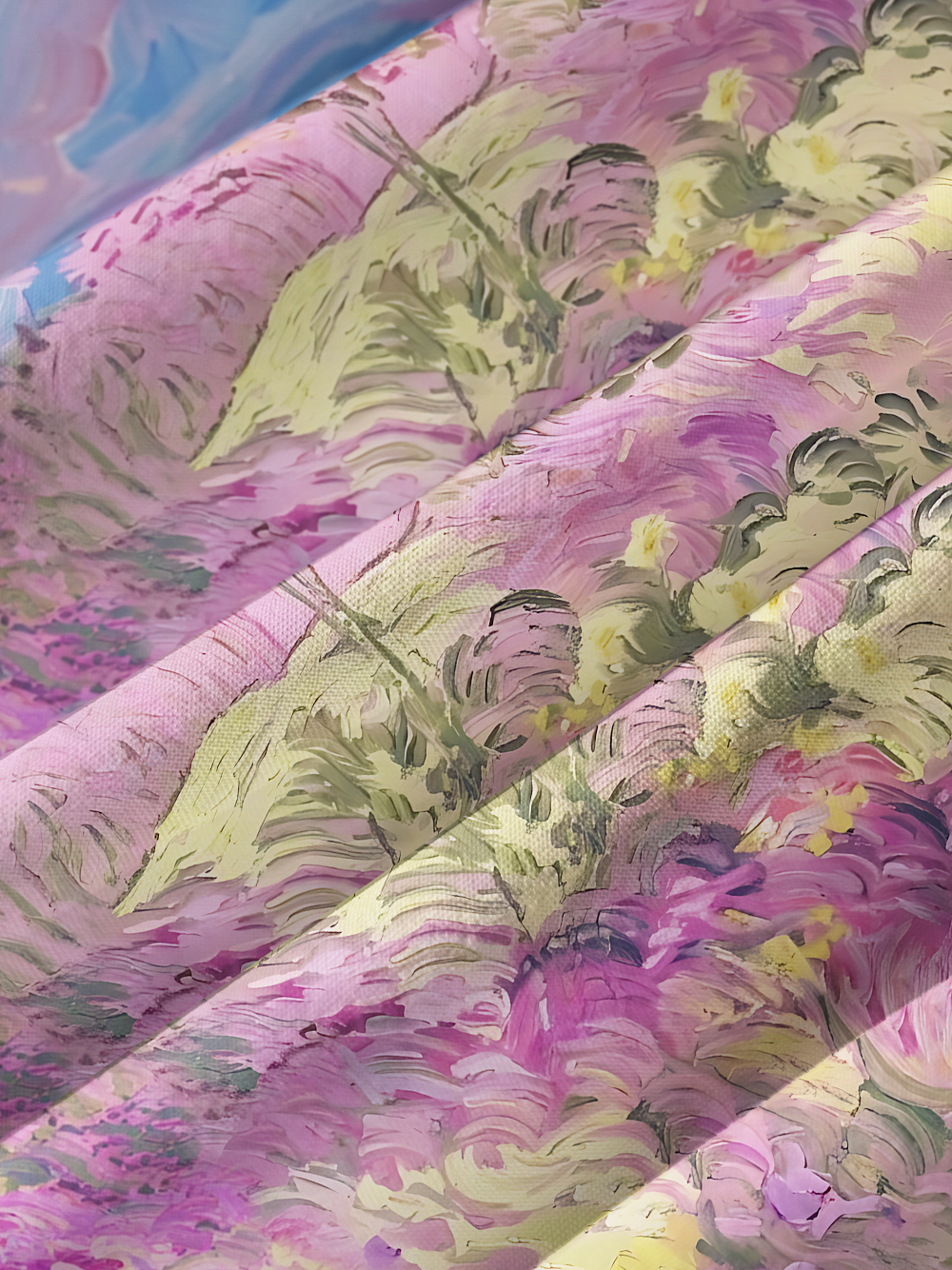 Orionride Dreamy Flower Field Zipper Pockets Ultra Lightweight Short Sleeves Women's Gravel Shirt