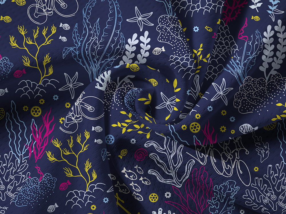 Orionride Coral Bike Long Sleeve Half Zipper Mountain Bike Jersey