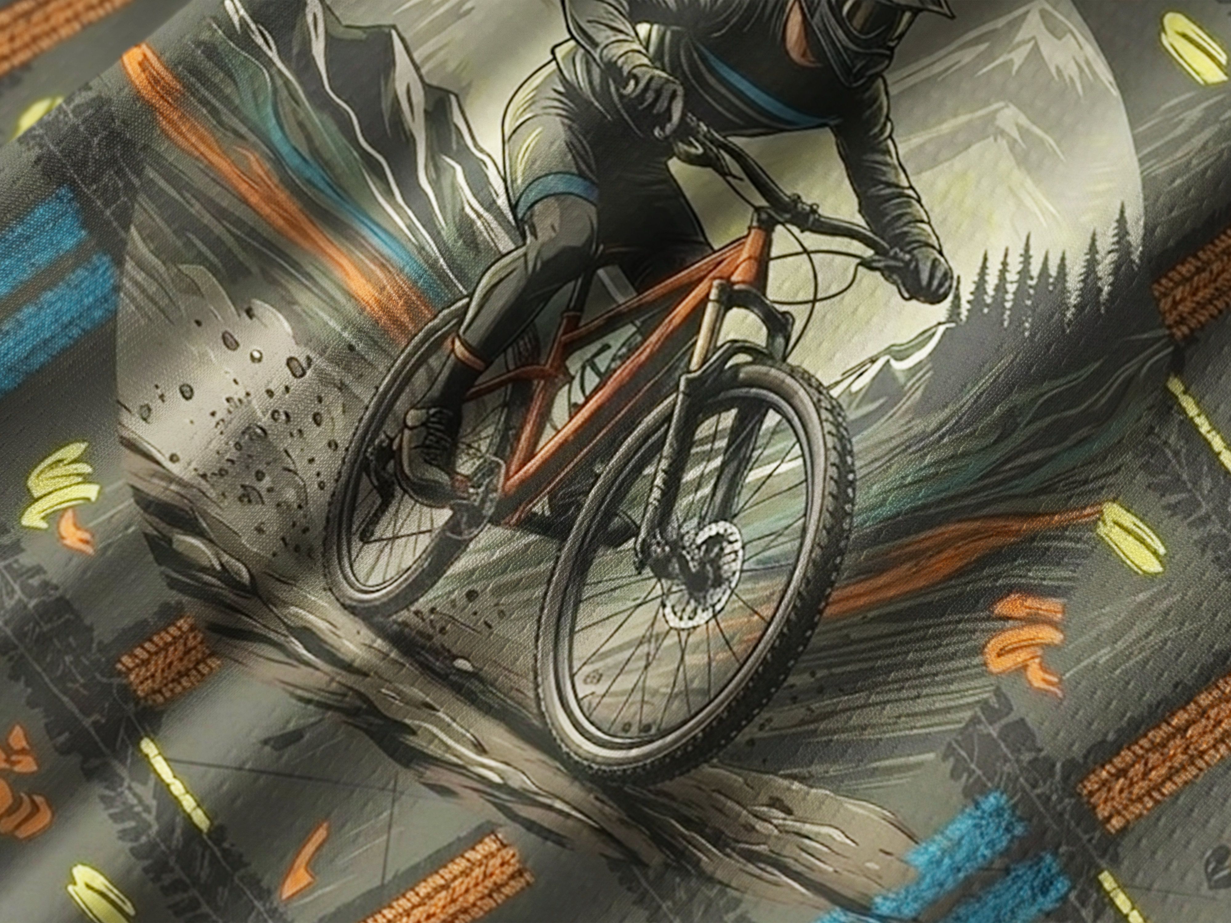 Orionride Off-Road Cycling Long Sleeve Downhill Jersey